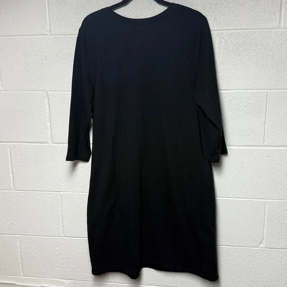 Chic Black Long Sleeve Dress